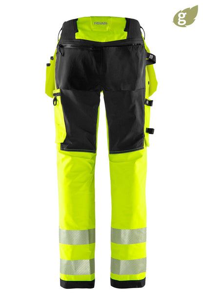 HIGH VIS GREEN STRETCH HOUSUT