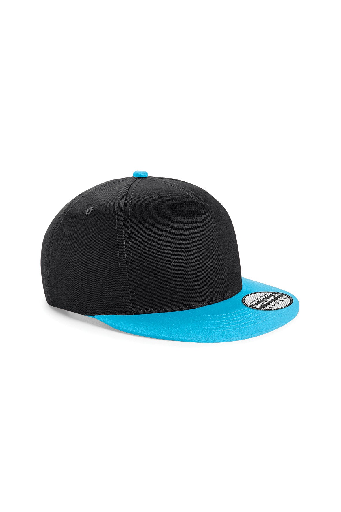 NUORTEN SNAPBACK LIPPIS - Black - Surf Blue