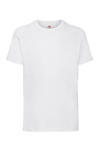 LASTEN VALUEWEIGHT T-PAITA - White