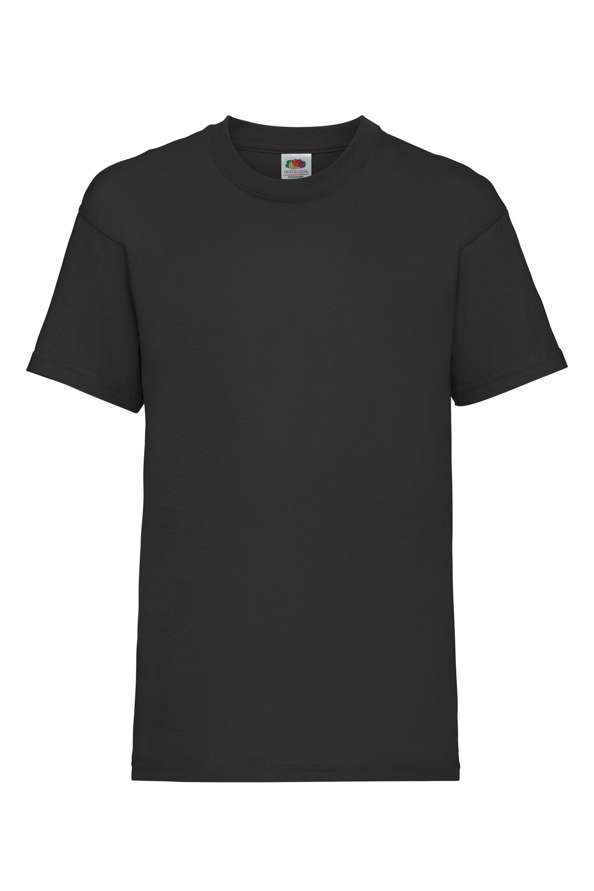 LASTEN VALUEWEIGHT T-PAITA - Black