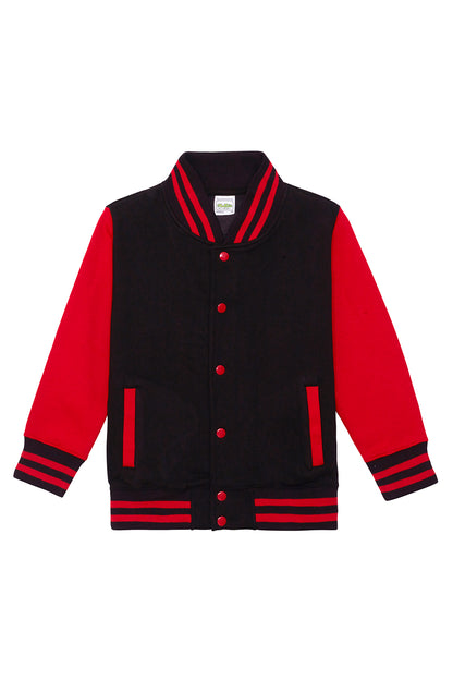 LASTEN VARSITY BASEBALL COLLEGETAKKI - Black - Fire Red