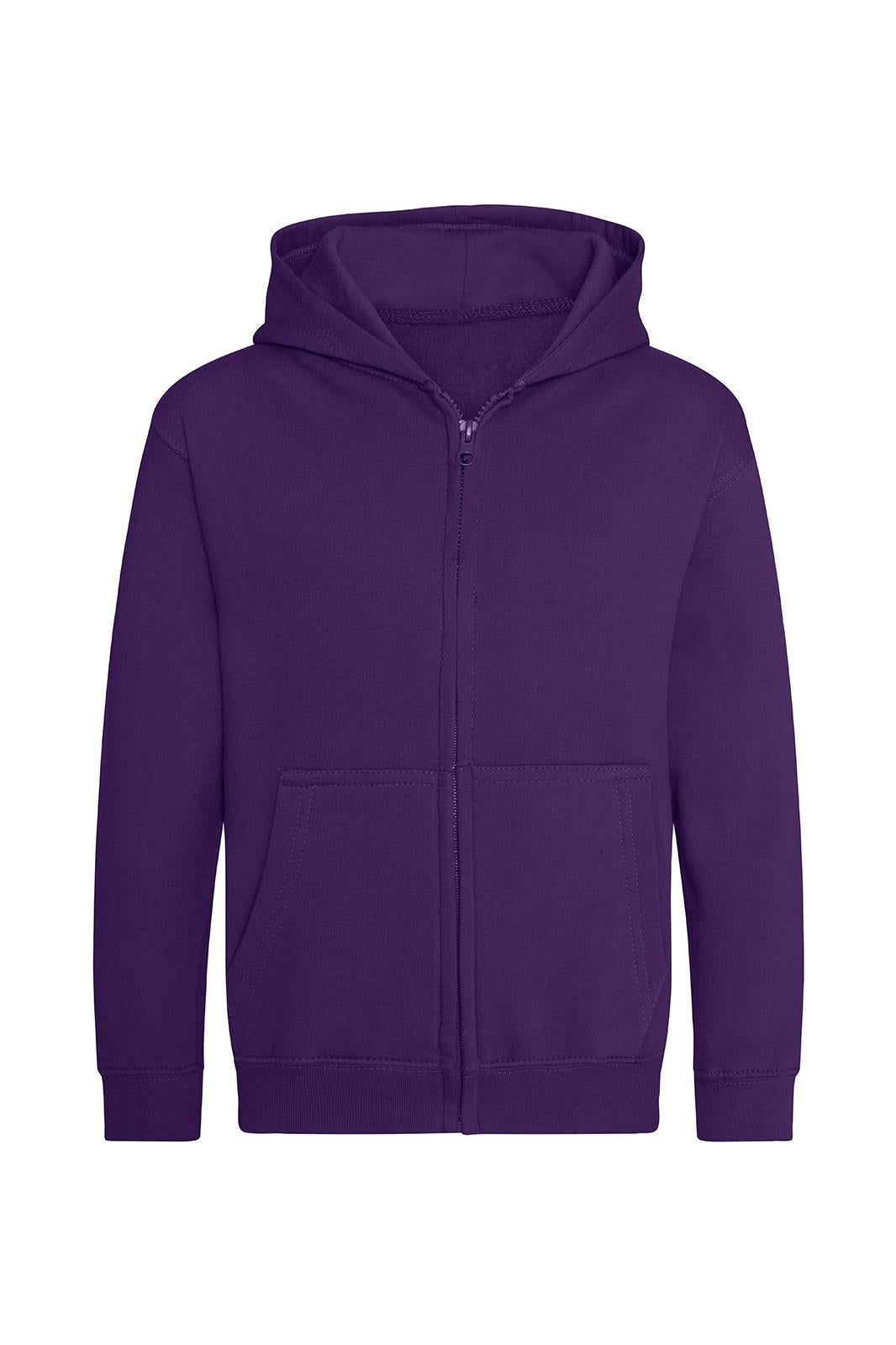 LASTEN ZOODIE VETOKETJUHUPPARI - Purple