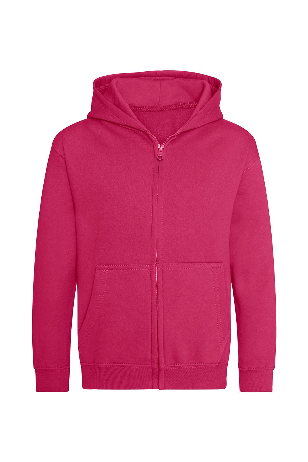 LASTEN ZOODIE VETOKETJUHUPPARI - Hot Pink