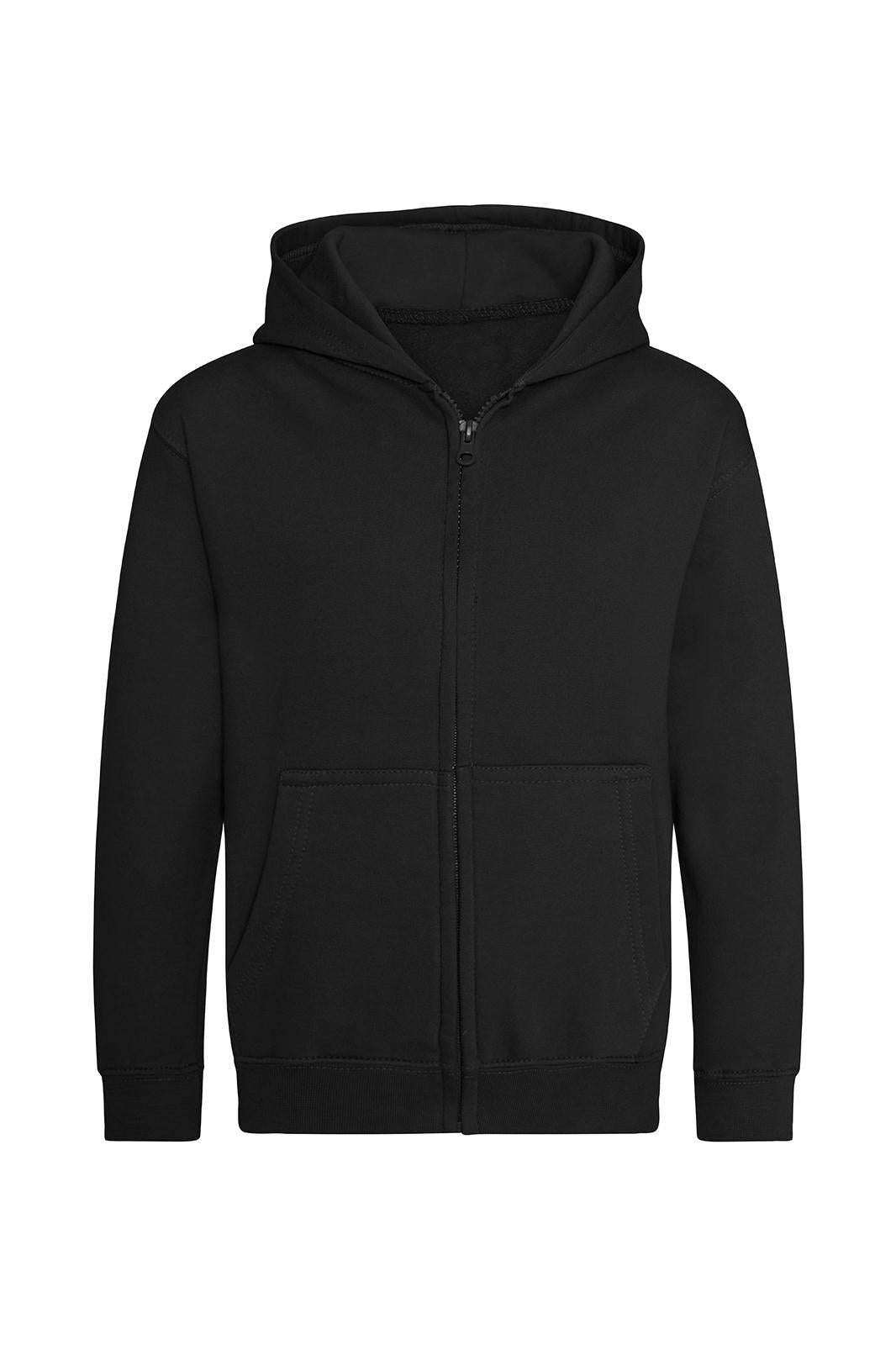 LASTEN ZOODIE VETOKETJUHUPPARI - Deep Black