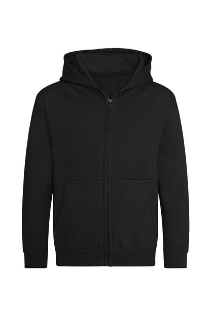 LASTEN ZOODIE VETOKETJUHUPPARI - Deep Black