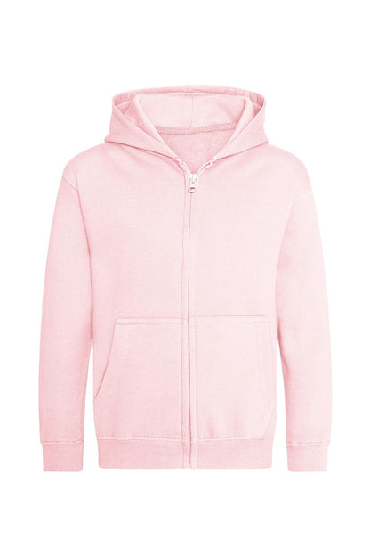 LASTEN ZOODIE VETOKETJUHUPPARI - Baby Pink