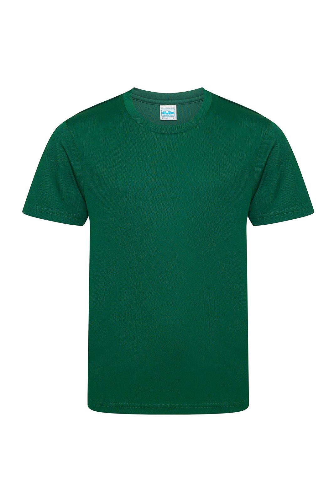 LASTEN COOL T-PAITA - Bottle green