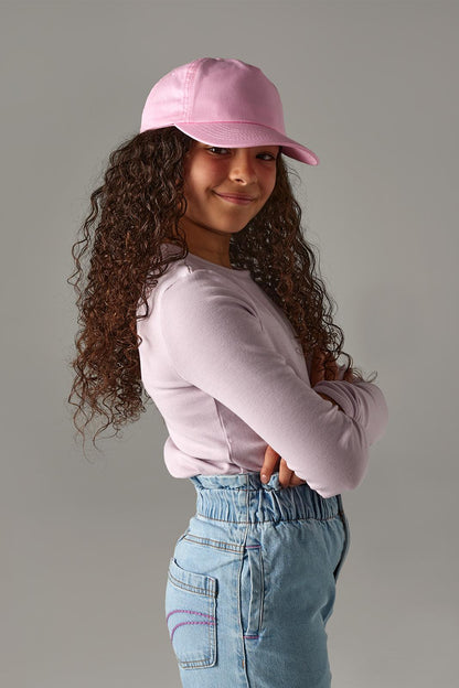 LASTEN TWILL 5-PANEELILIPPIS - Classic Pink