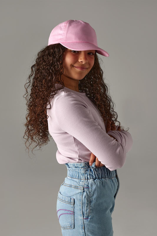 LASTEN TWILL 5-PANEELILIPPIS - Classic Pink