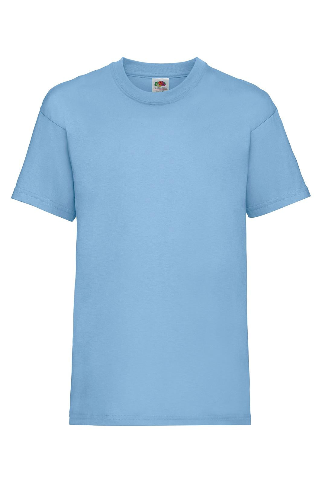 LASTEN VALUEWEIGHT T-PAITA - Sky Blue