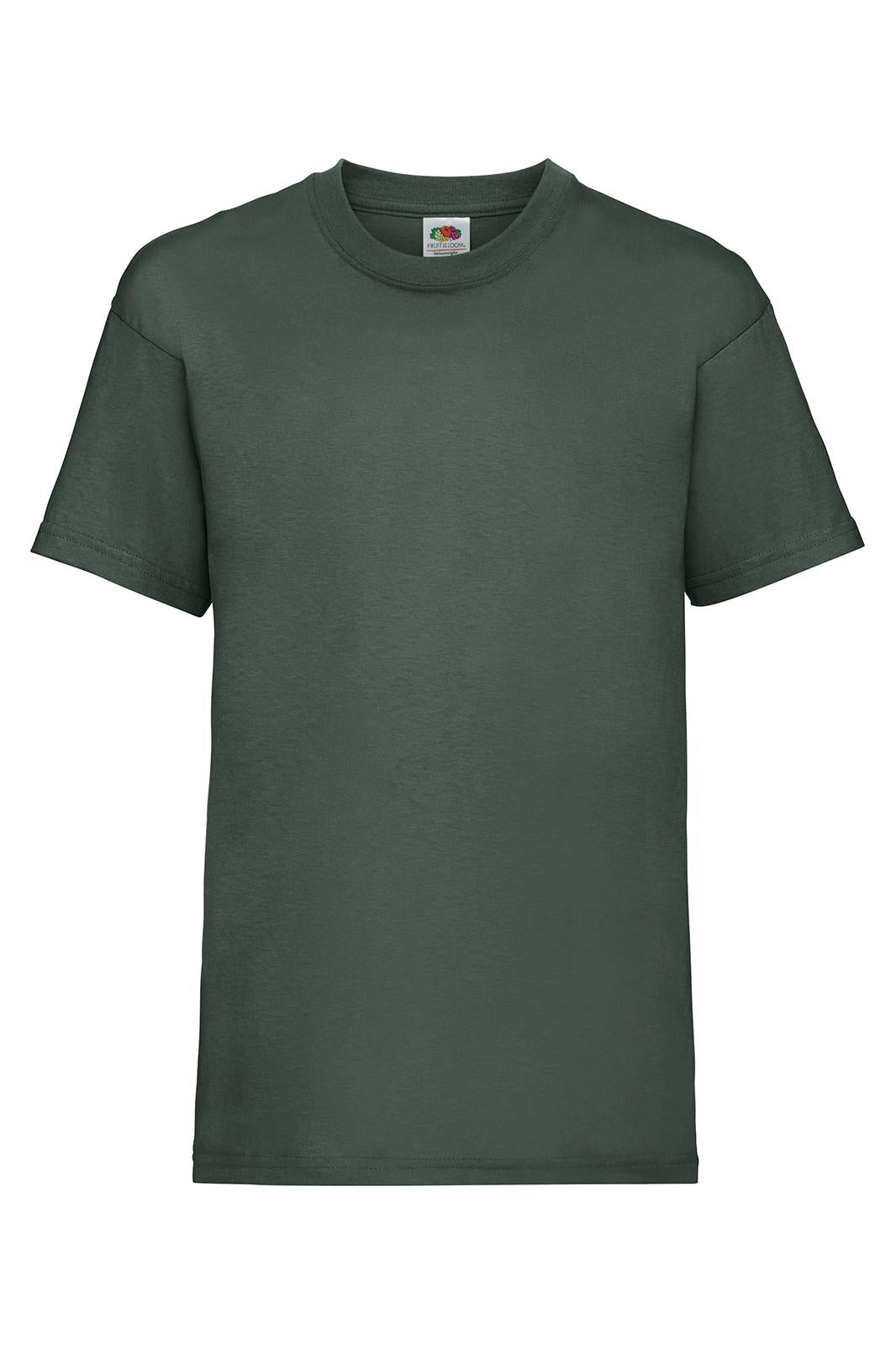 LASTEN VALUEWEIGHT T-PAITA - Bottle Green