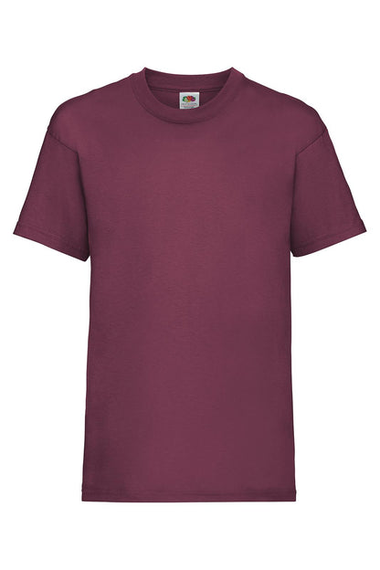 LASTEN VALUEWEIGHT T-PAITA - Burgundy