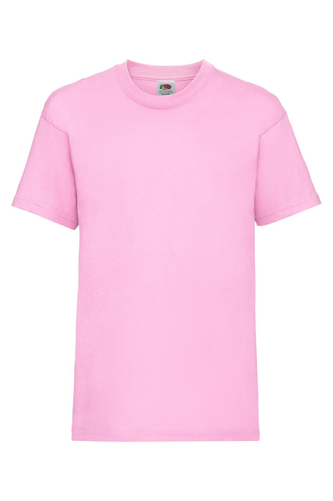 LASTEN VALUEWEIGHT T-PAITA - Light Pink
