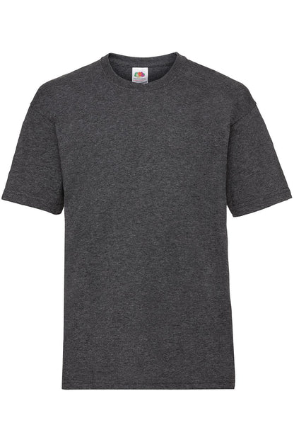 LASTEN VALUEWEIGHT T-PAITA - Dark Heather Grey