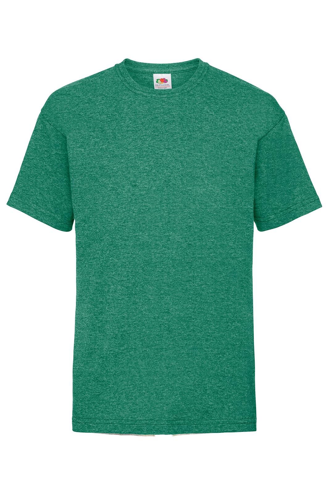 LASTEN VALUEWEIGHT T-PAITA - Heather Green