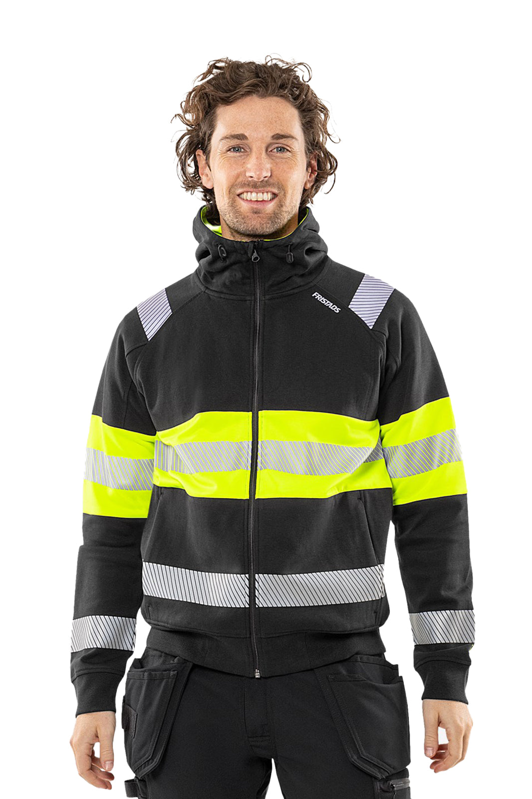 HIGH VIS HUPULLINEN COLLEGETAKKI
