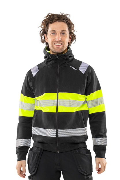 HIGH VIS HUPULLINEN COLLEGETAKKI
